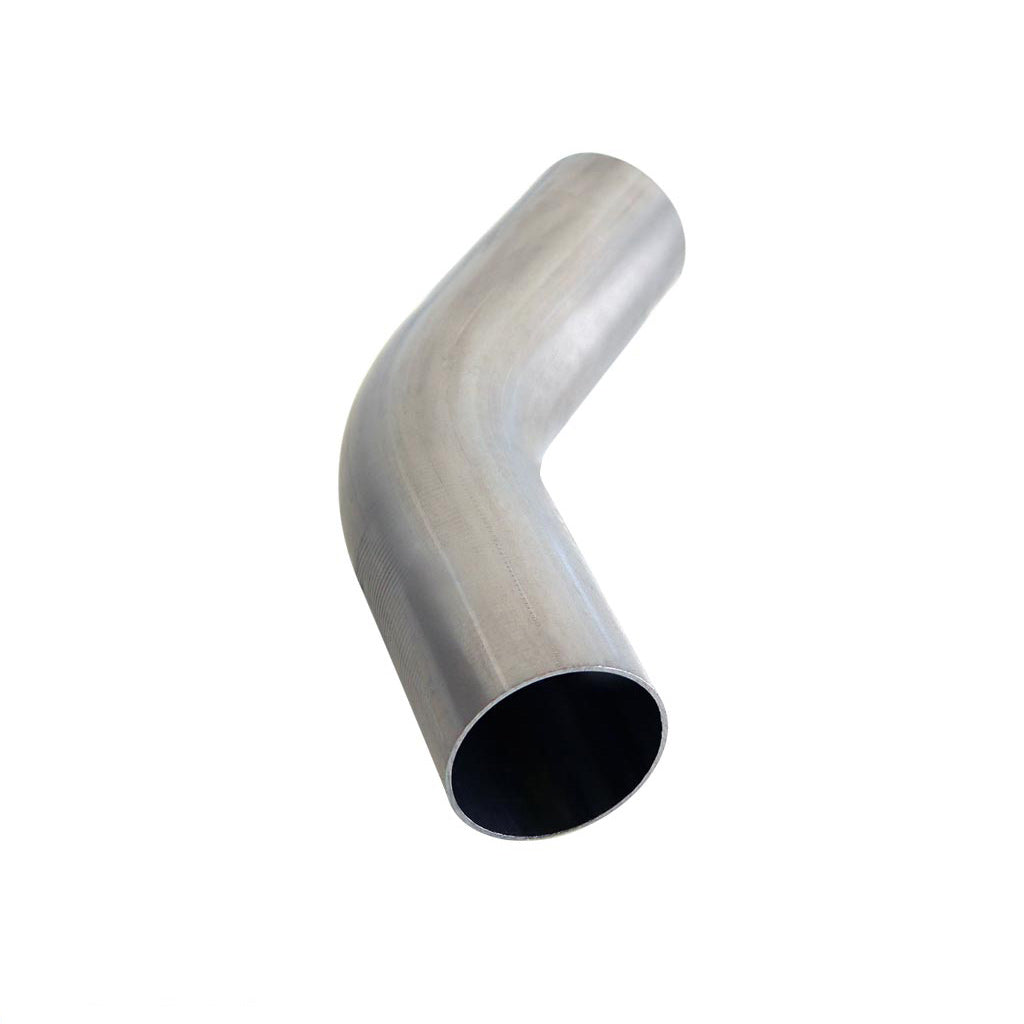 Exhaust Pipe Mandrel Bend 2 1/4 Inch (57mm OD) 45 Degree Mild Steel