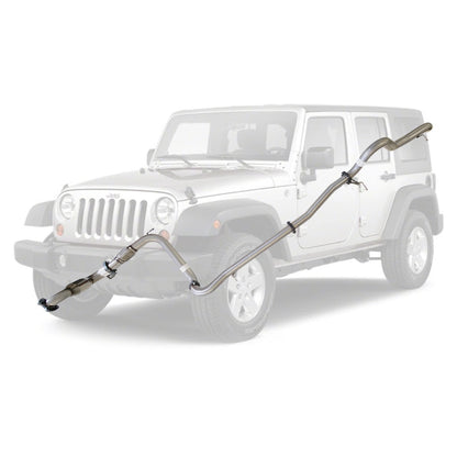 Jeep Wrangler JK 2007-2010 2.8L CRD 3 Inch Turbo Back Exhaust *** Limited Stock Made To Order ****