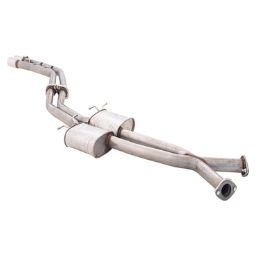 Commodore VT-VZ Sedan XFORCE Twin 2.5" Catback Exhaust Tailpipe Rear - Raw 409