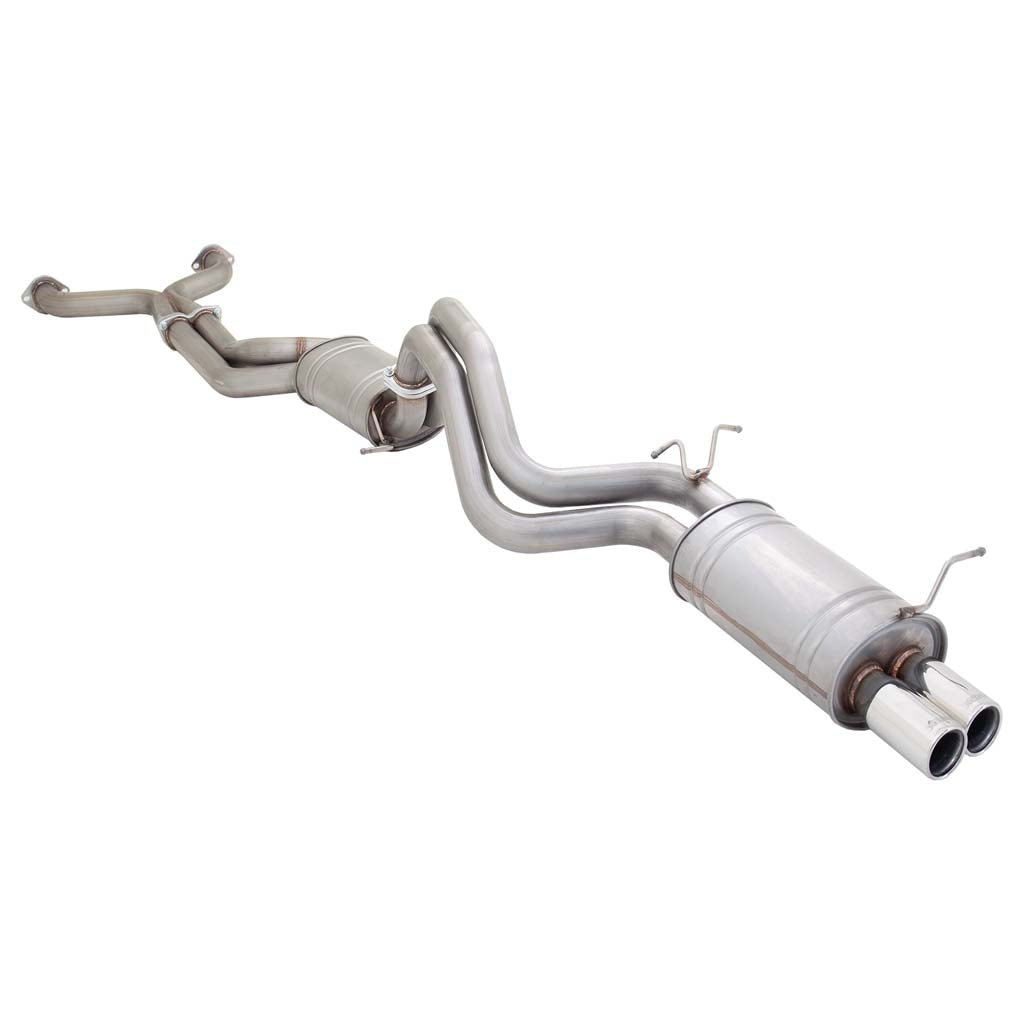 Ford Falcon BA BF XR8 Sedan XFORCE Twin 2.5 Inch Catback Exhaust - Raw 409