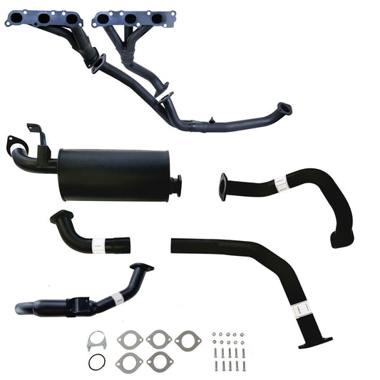 2.5 Inch Exhaust With Headers For Toyota Landcruiser 80 Series FZJ80 4.5L