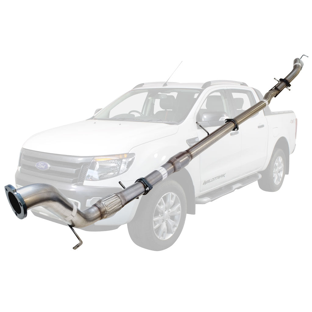 Ford Ranger PX 2011-2016 3 Inch Turbo Back Exhaust System