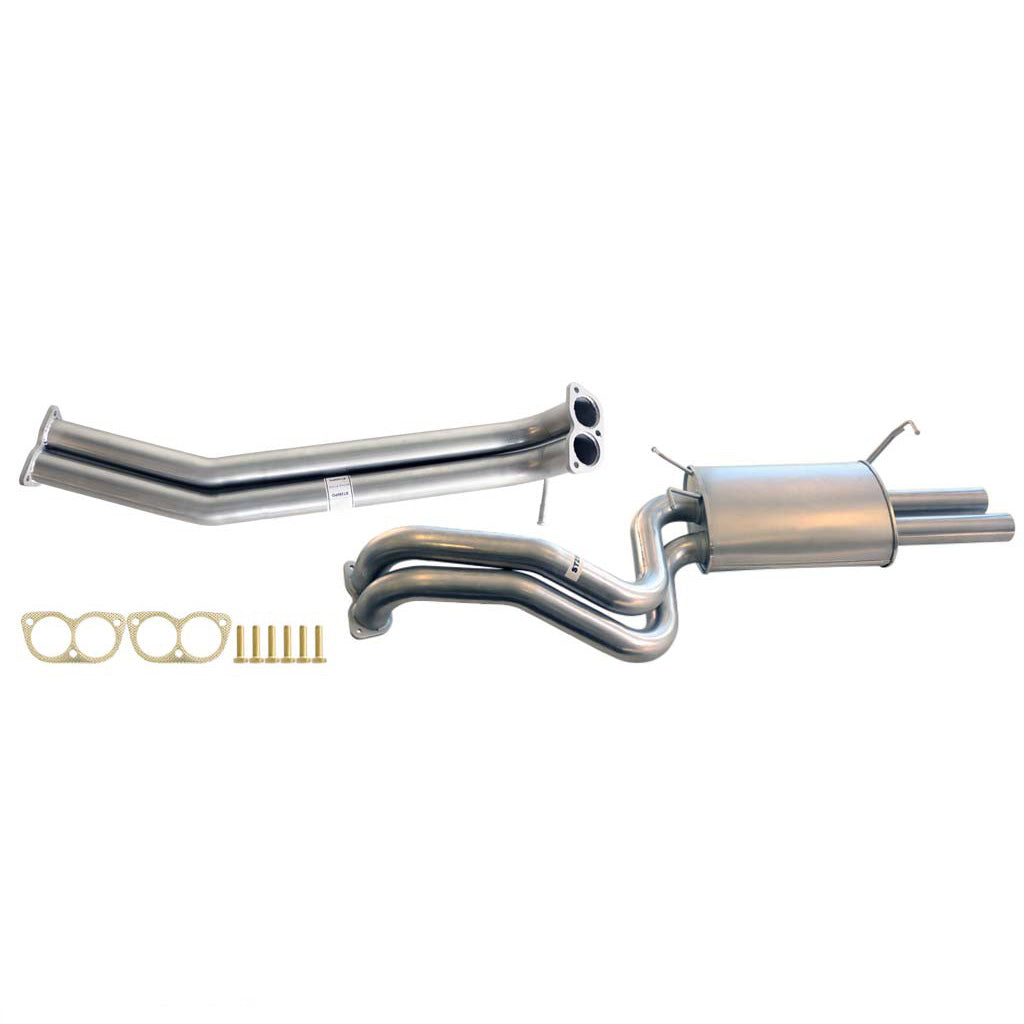 Falcon BA BF XR6 Turbo Sedan Twin 2.5 Inch Catback Exhaust - No Centre Muffler