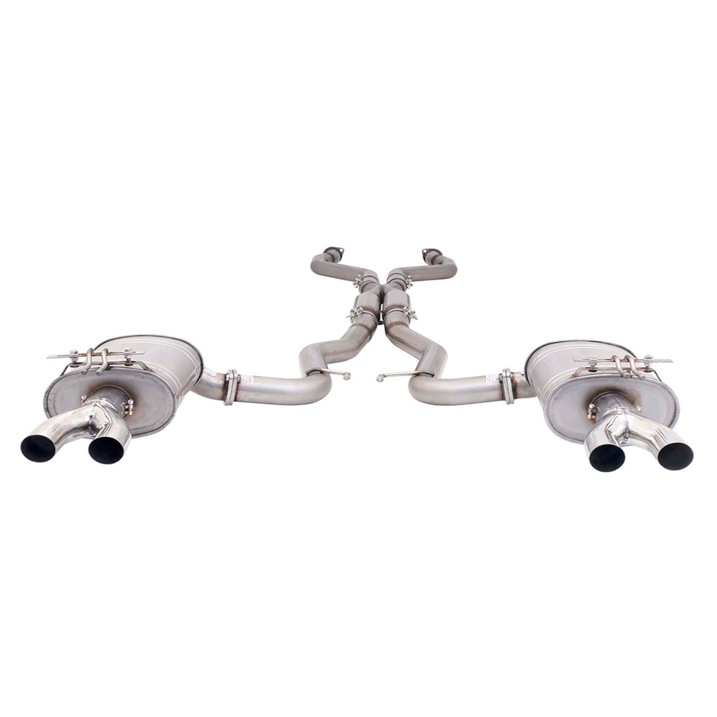 Holden HSV GTS GEN-F 2013 - 2017 XFORCE Twin 3 Inch Catback System - Raw 409