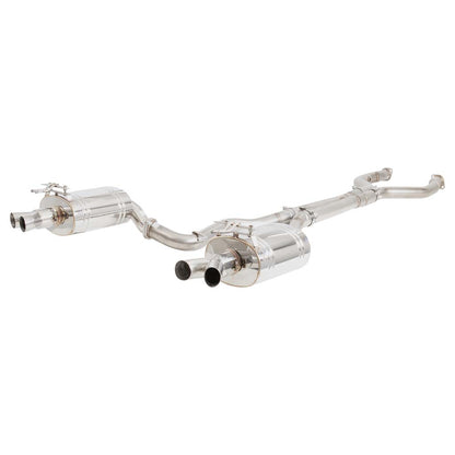 HSV VF Sedan Straight Pipe Center Twin 3Inch 304 SS Cat Back