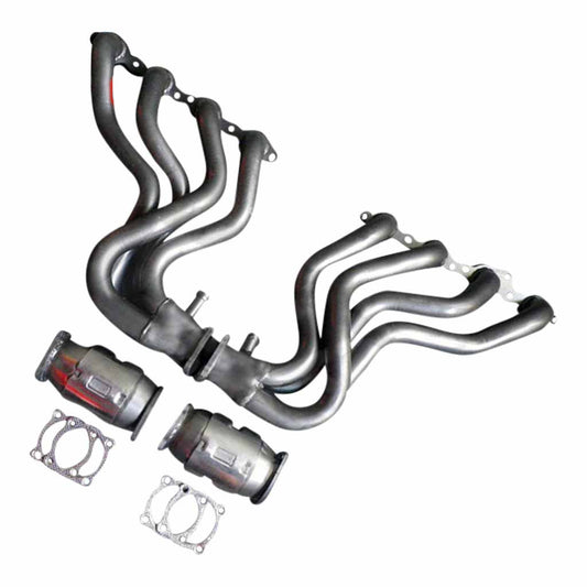 Holden Commodore VE VF 6L 6.2L V8 1 7/8" Headers Extractors And 3" Hi-Flow Cats